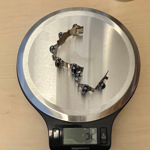 Vintage 925 Sterling Silver 🖤 Onyx Bracelet - Picture 9 of 10